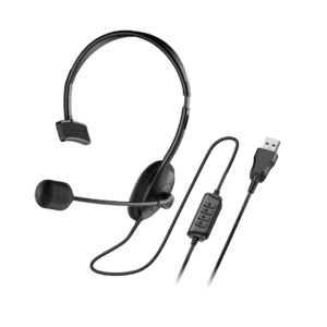 Audífonos Genius HS-100U Para PC USB Negro