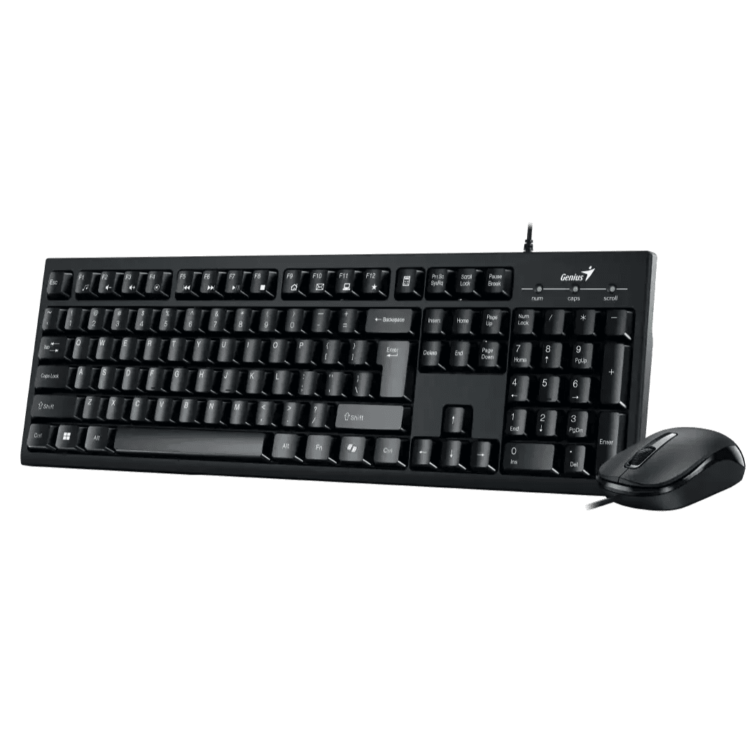 Combo Genius Teclado Y Mouse Genius KM-100SE USB