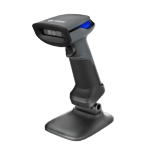 Escáner de Códigos de Barras y OCR 2D con Base y Autosense