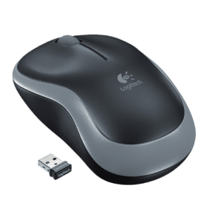Mouse Logitech Inalámbrico M185 Gris/Negro